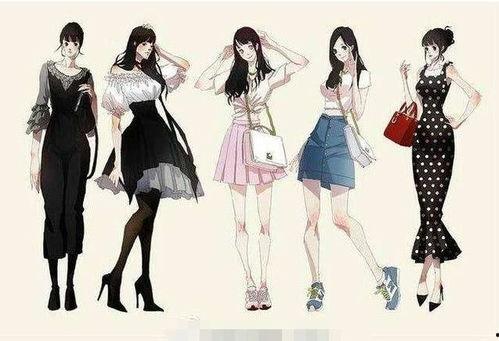 动漫穿丝袜和上衣,动漫中的潮流穿搭解析