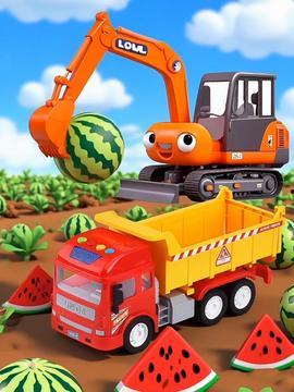 挖掘机视频动画,一窥现代工程机械的强大与魅力